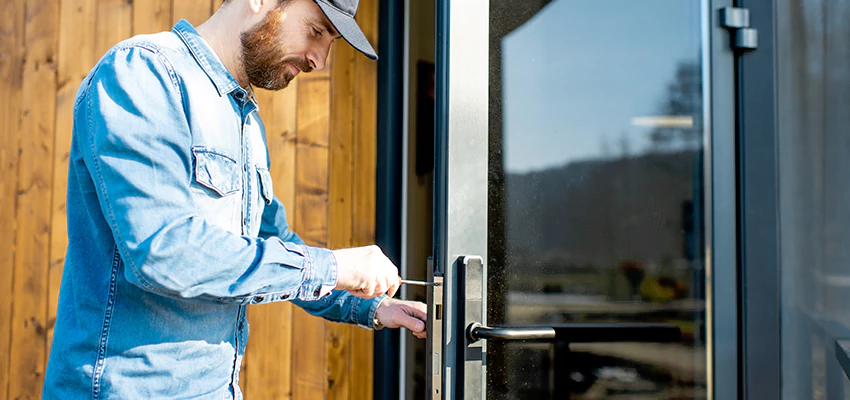 Frameless Glass Storefront Door Locks Replacement in Palmdale, CA