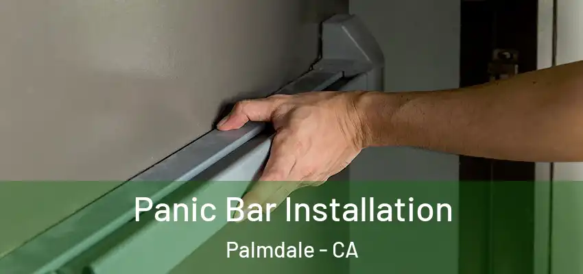 Panic Bar Installation Palmdale - CA
